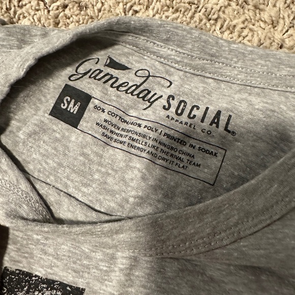 Game day social university of Utah Utes 50 football tshirt small shirt - Picture 6 of 6